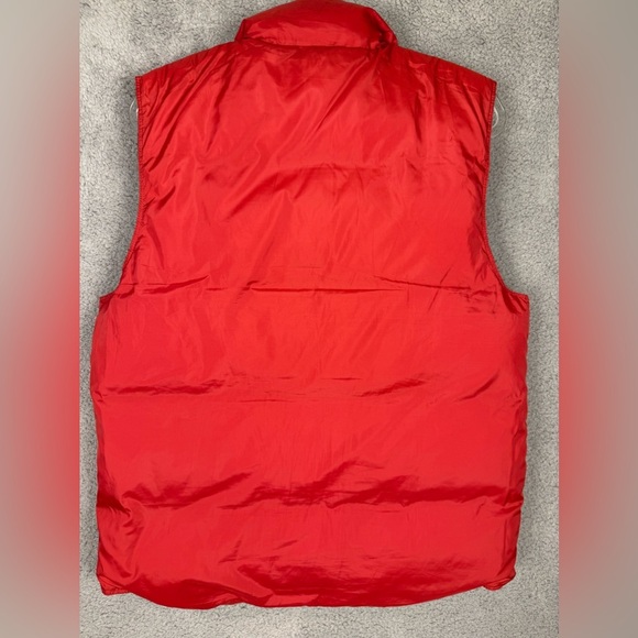 Polo Ralph Lauren down filled reversible black/red men’s medium preowned - Picture 6 of 11